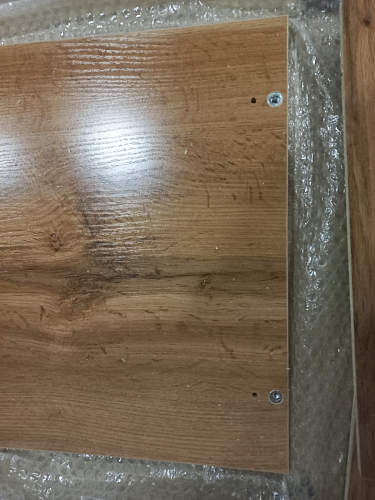 Письменный стол Лео Лофт бетон / черный матовый фото покупателя 13