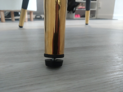 Стул на металлокаркасе Gabi latte / gold / black фото покупателя 202