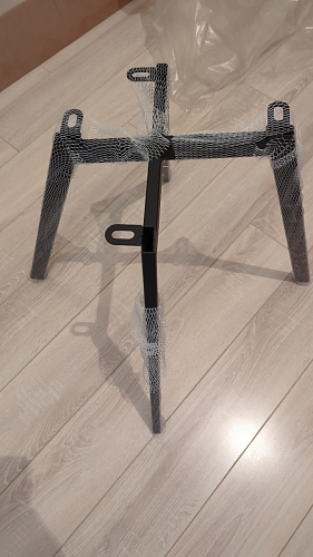 Стул на металлокаркасе Чилли синий / белый фото покупателя 1116