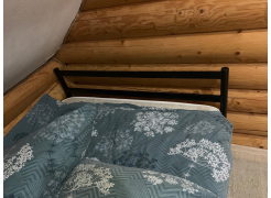 Односпальная кровать Фади 80х200 черная фото покупателя 376