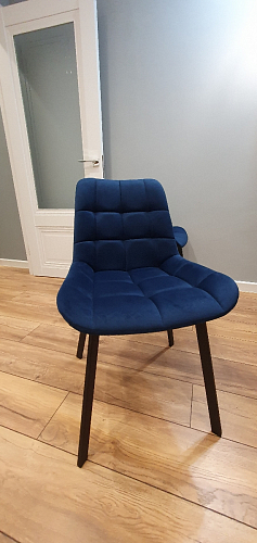 Стул на металлокаркасе Челси бежевый / белый каркас фото покупателя 203