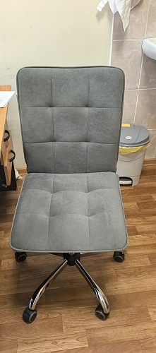 Компьютерное кресло One/Ван флок бежевый 7 фото покупателя 68