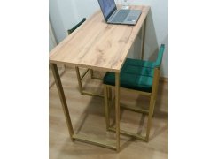 Барная стойка Дилан Лофт 120х60х90 бетон фото покупателя 51