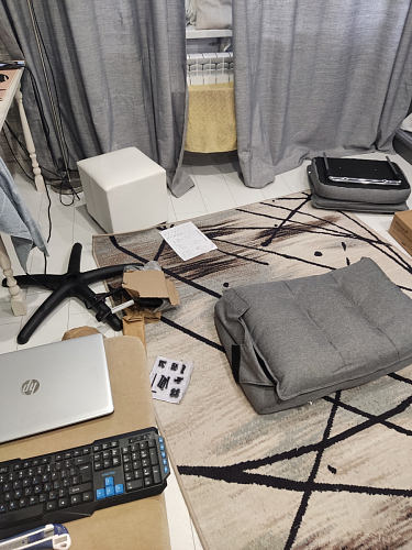 Компьютерное кресло Rapid серое фото покупателя 107