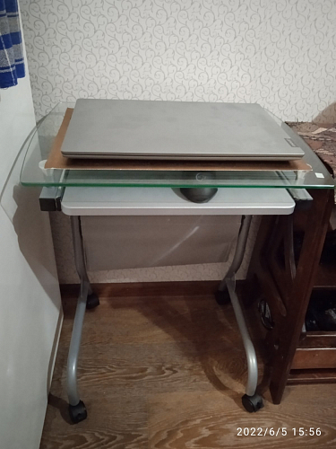 Компьютерный стол Riko black фото покупателя 6