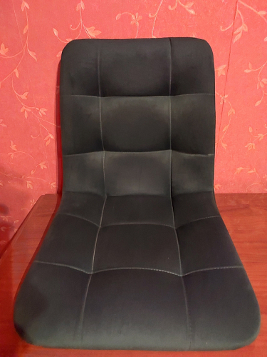 Комплект из "Стул на металлокаркасе Чилли розовый / черный каркас" 2 шт. фото покупателя 866