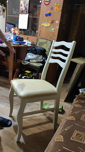 Деревянный стул Амадиу темно-коричневый фото покупателя 6