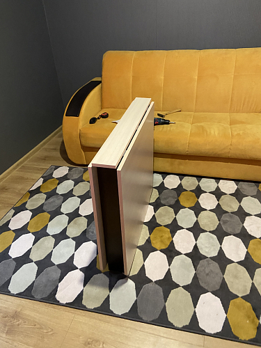 Стол книжка СтК4 дуб сонома / белый фото покупателя 15