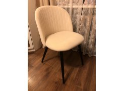 Стул на металлокаркасе Gabi 1 gray / black фото покупателя 783