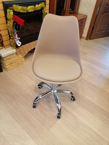 Компьютерное кресло Kolin cappuccino / chrome фото покупателя 1