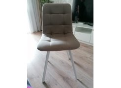 Стул на металлокаркасе Чилли горчичный / белый фото покупателя 396