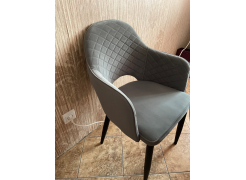 Стул на металлокаркасе Vener coral / black фото покупателя 2