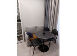 Стол Тулип 90х73 дуб вотан / белый фото покупателя 45