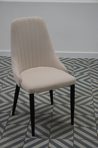 Стул на металлокаркасе Kora black / gray из шоурума 2