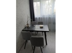 Стул на металлокаркасе Чилли светло-серый / черный фото покупателя 402