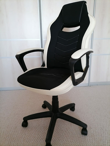 Компьютерное кресло Gamer черное / бежевое фото покупателя 75