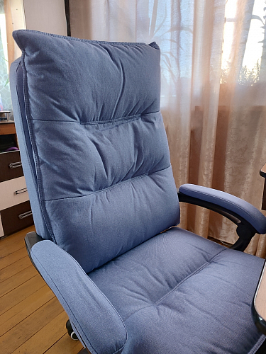 Компьютерное кресло Rapid голубое фото покупателя 158