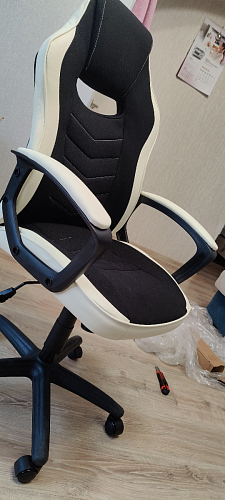 Компьютерное кресло Gamer черное / бежевое фото покупателя 39