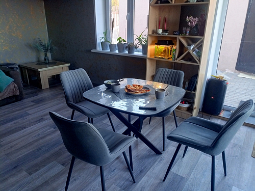 Комплект стульев Седа К 4 шт латте / черный фото покупателя 345