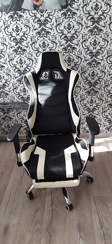 Компьютерное кресло Kano 1 light blue / black фото покупателя 57