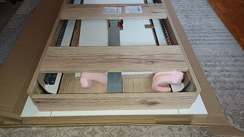 Стол Оригон сонома / черный матовый фото покупателя 40