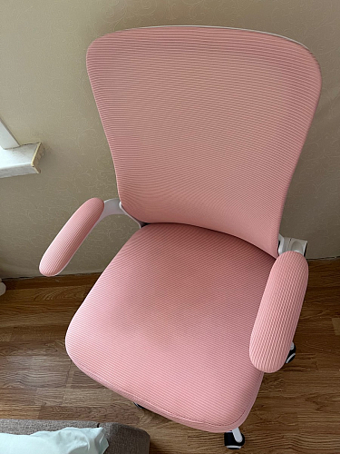 Компьютерное кресло Konfi pink / white фото покупателя 264