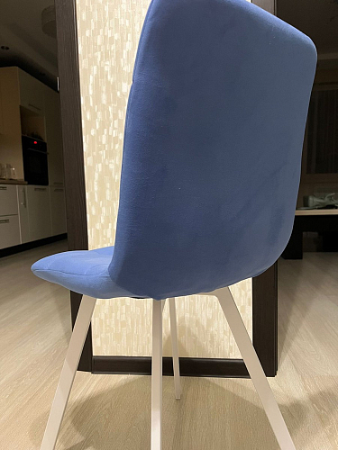 Комплект стульев Чилли 4 шт темно-серый / черный фото покупателя 32