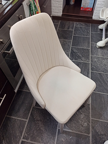 Стул на металлокаркасе Kora gray / black фото покупателя 113