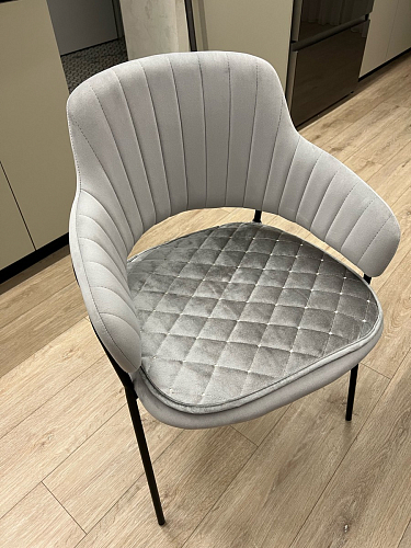 Стул на металлокаркасе Инклес темно-зеленый / черный глянец фото покупателя 22