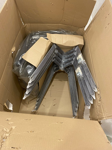 Стул на металлокаркасе Чилли зеленый / черный фото покупателя 1050