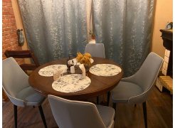 Стул на металлокаркасе Kora green / black фото покупателя 316