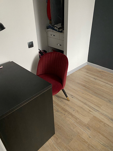 Стул на металлокаркасе Gabi 1 line light blue / black фото покупателя 44