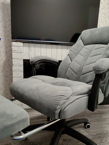 Компьютерное кресло Traun dark gray / black фото покупателя 39