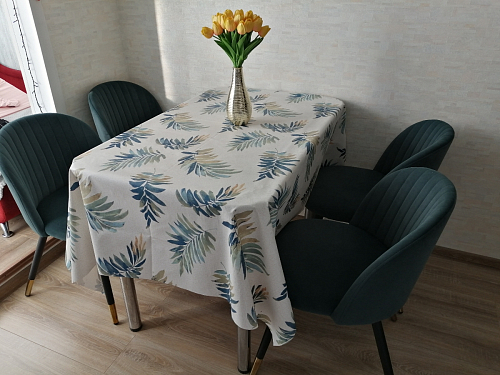 Стул на металлокаркасе Gabi green / black / silver фото покупателя 107