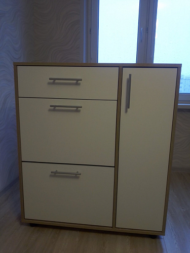 Обувница ТП-4 дуб сонома / белый фото покупателя 5