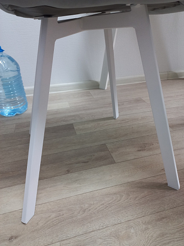 Стул на металлокаркасе Чилли бежевый / белый каркас фото покупателя 1430