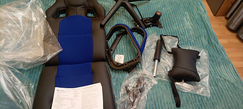 Компьютерное кресло Driver/Драйвер кожзам черный / ткань черный фото покупателя 134