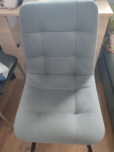 Стул на металлокаркасе Чилли бирюзовый / черный фото покупателя 923