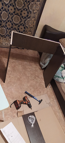 Стол письменный Kiwi белый - Уцененный экземпляр фото покупателя 75