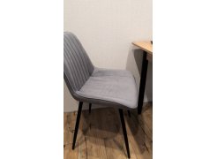 Стул на металлокаркасе Вейв темно-серый / черный фото покупателя 118