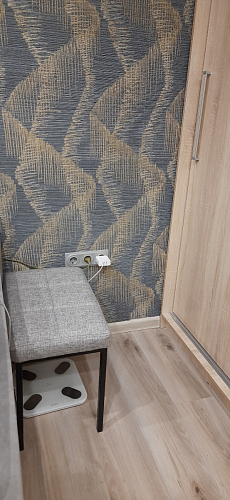 Банкетка Дион рогожка графит / черный матовый фото покупателя 2