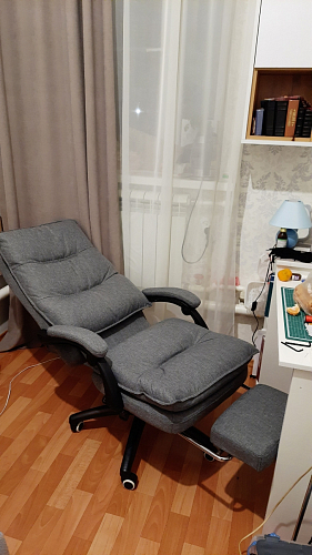 Компьютерное кресло Rapid серое фото покупателя 13