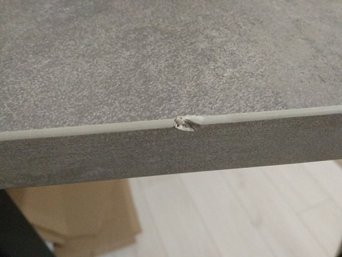 Барная стойка Дилан Лофт 120х40х90 бетон светлый фото покупателя 43