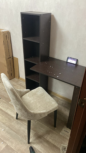 Стул на металлокаркасе Kora white / gray фото покупателя 291