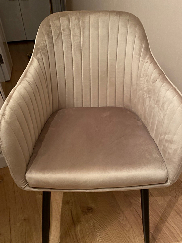 Стул на металлокаркасе Slam dark beige фото покупателя 74