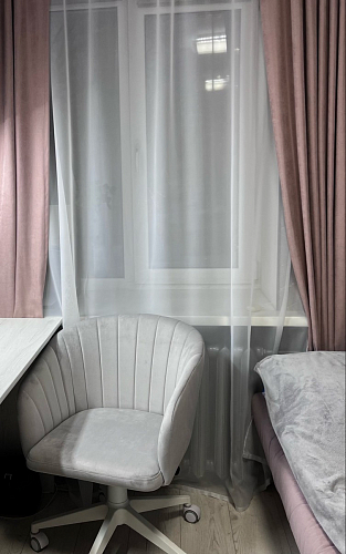 Компьютерное кресло Тибо confetti chocolate / белый фото покупателя 131