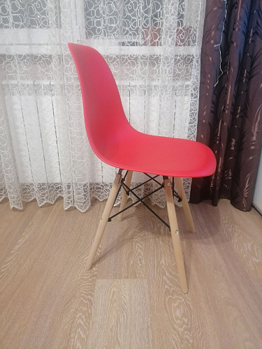 Пластиковый стул Eames PC-015 желтый фото покупателя 40