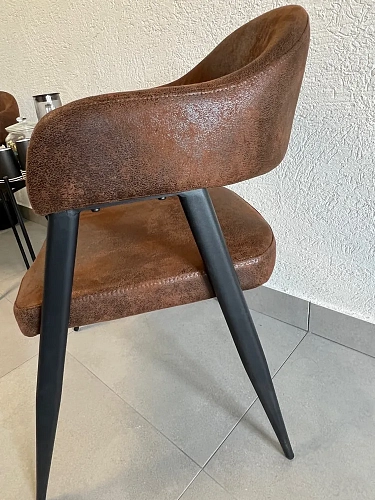 Стул на металлокаркасе Twin gray / black фото покупателя 4