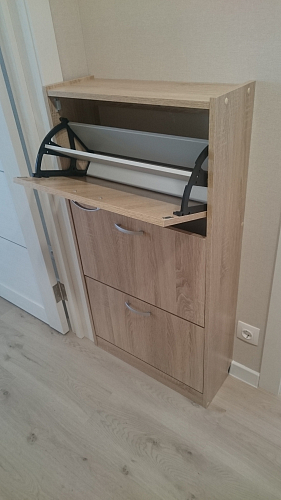 Обувница ТО-22 венге / беленый дуб фото покупателя 11