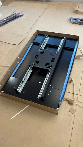 Керамический стол Вилли 140(200)х80х75 черный мрамор shakespeare black / черный фото покупателя 4